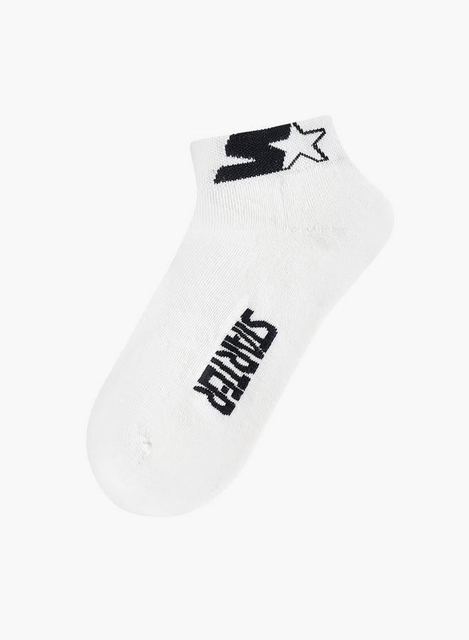 STARTER Set of 3 - Starter Logo Print Ankle Length Socks - Image 2