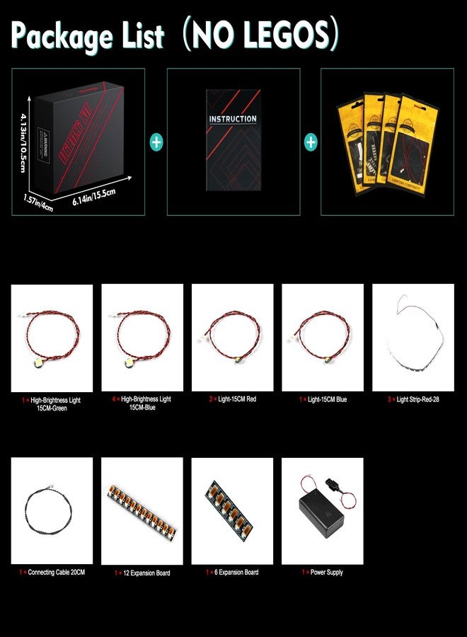 VONADO LED Light Kit for Talking Sorting Hat 76429 (No Models Only Light) Creative Lighting Set Accessories Compatible with Ho-g-Warts Hat 76429 Building Set, Small - Image 5