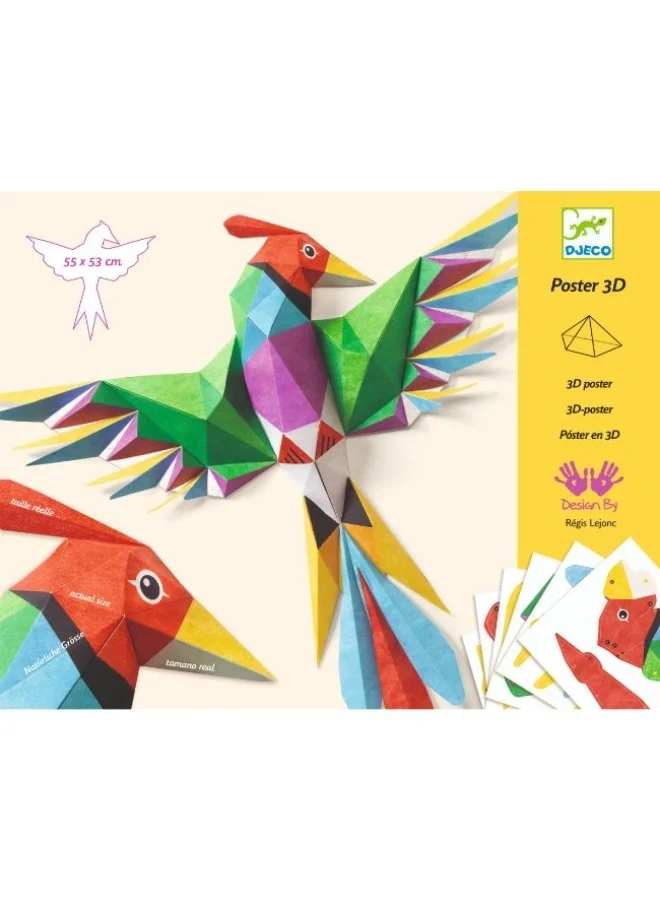 دجيكو Amazonie 3D Poster Kit