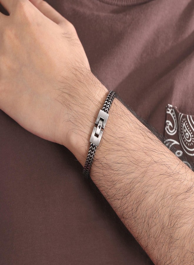 HiStock Stocking Stuffers for Teens, Son Gifts To My Son Bracelet from Mom Link Chain Bracelet Birthday Christmas Gifts for Him - Image 4