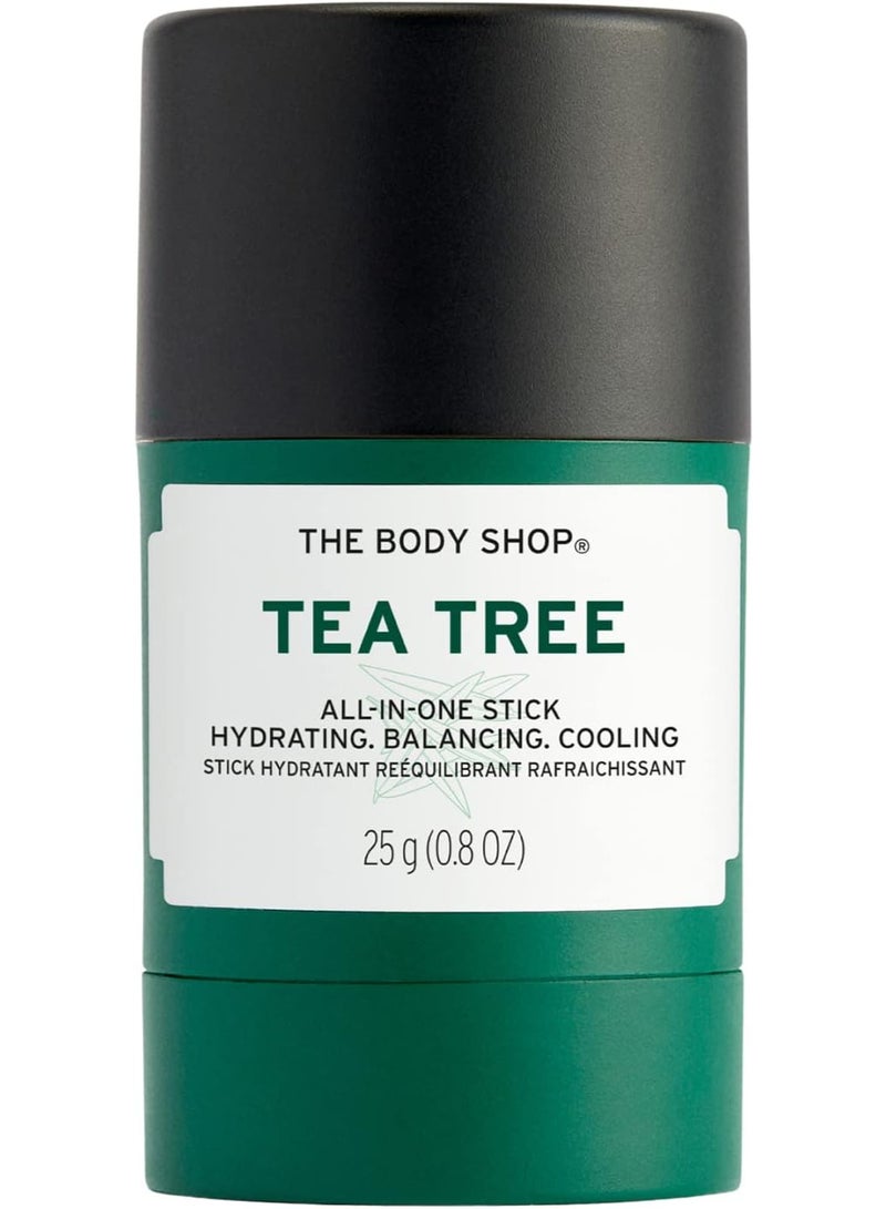 THE BODY SHOP The Body Shop Tea Tree All-In-One Stick – Hydrating, Balancing, Cooling – For Oily, Blemished Skin – 0.8 oz - Image 1