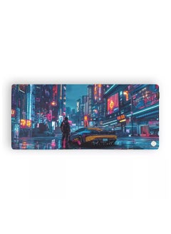 k Gaming K Gaming Mousepad Glide Cyber City XXL 900 x400 x3 MM Waterproof with Anti Slip Rubber Base 