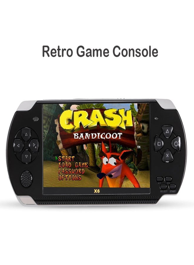 Handheld Console 8GB 4.3in Pocket Player with 200 Classic Play 1.3MP Camera Support Video & Music Playing - Image 1