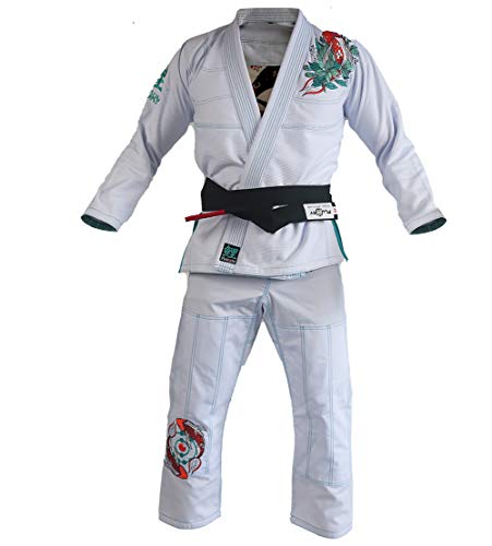 FLUORY Ladies Brazilian Jiu Jitsu Suit Female BJJ Gi Kimonos Women BJJ Uniform - Image 1