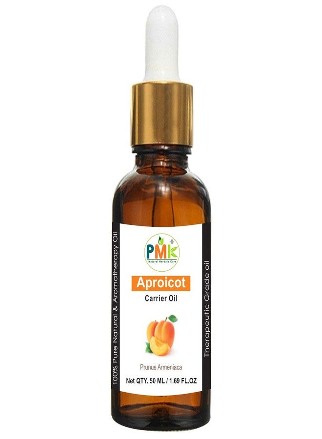 PMK Pure Natural Apricot Cold Pressed Carrier Oil (50 ML) - Image 1