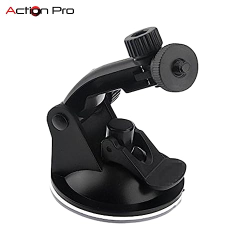 Action Pro Car Suction Cup Window Glass Mount Holder Tripod Adaptor Camera Accessories Compatible with GoPro 13 12 11 10 9 8 7 6 5 4 3+ 3 SJCAM Yi 4K Eken & Other Action Cameras - Image 2