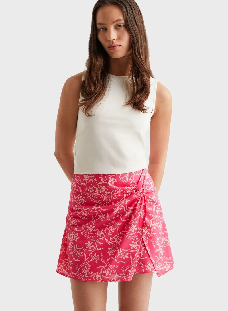 MANGO Kids Rosa Skirt