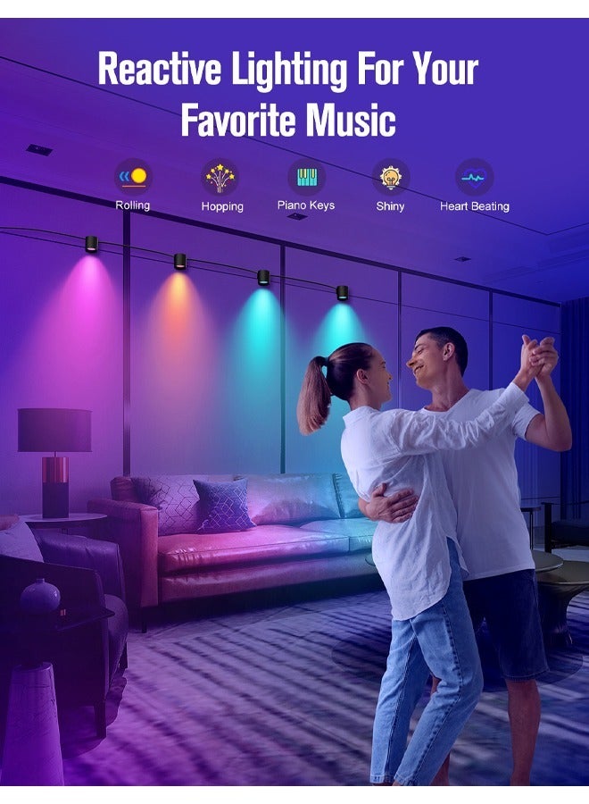 KLNAMAEAAN RGBIC WiFi Smart LED Wall LED Light for Home Decor Work with (6 Pack) - Image 5