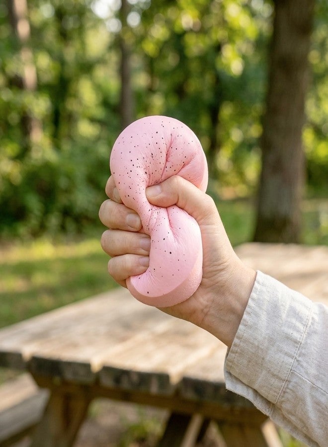 piercing Cake Squishy, Strawberry Cake Design Squishy Toy, Cheese Squishy, Stress for Office Workers, Taba Squishy, Desktop Decor for Collectors, Hand Exercise Sensory, One Piece Strawberry Cake Squishy - Image 5