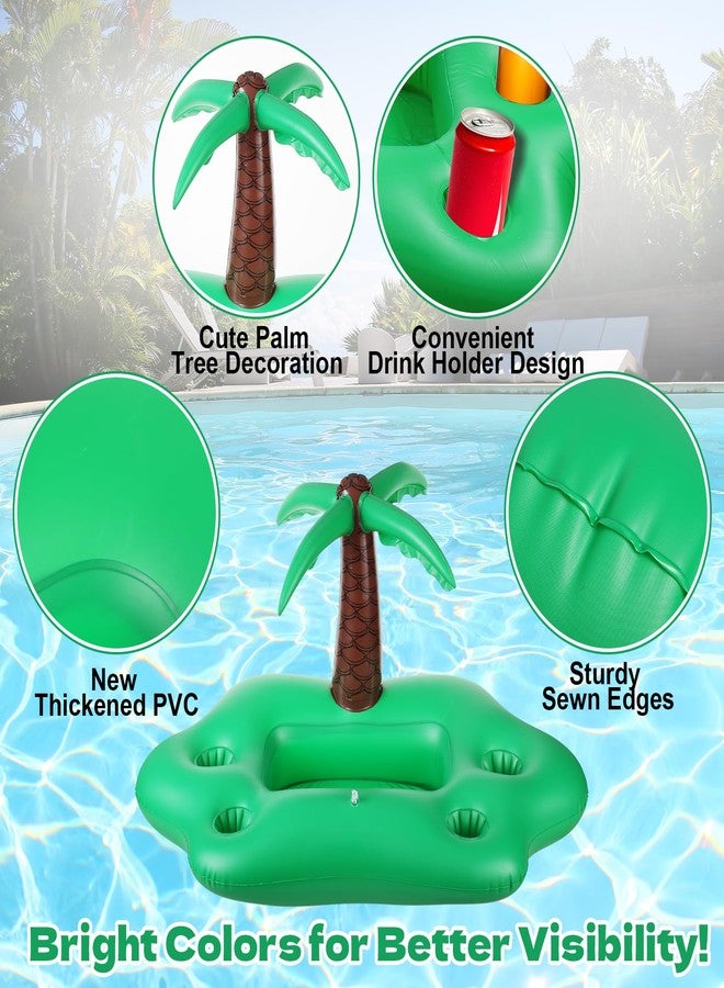 Hlimior Dog Pool Floats Set Inflatable Pet Float with Inflatable Drink Holder Floating Dog Water Toys Easy Set Up Doggy Pool Floats for Small Dog, Puppy and Doggies - Image 3
