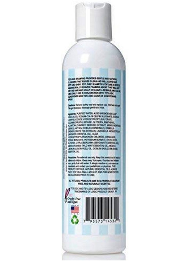TotLogic Sulfate Free Kids Shampoo 8 Oz Original Scent Gentle And Paraben Free Nontoxic Plant Based Formula Safe For Babies And Toddlers Natural Essential Oils  - Image 4