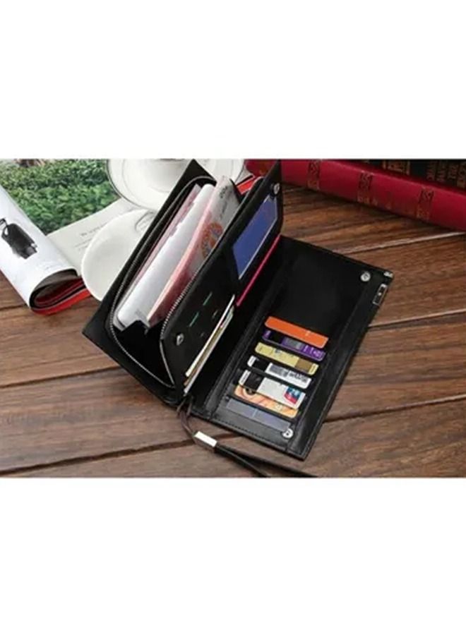 Rock Pow Leather Paragraph Wallet - Image 3