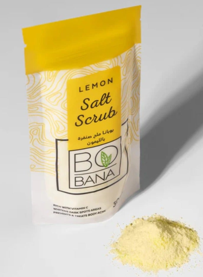 BOBANA Lemon Salt Scrub 300g - Image 2
