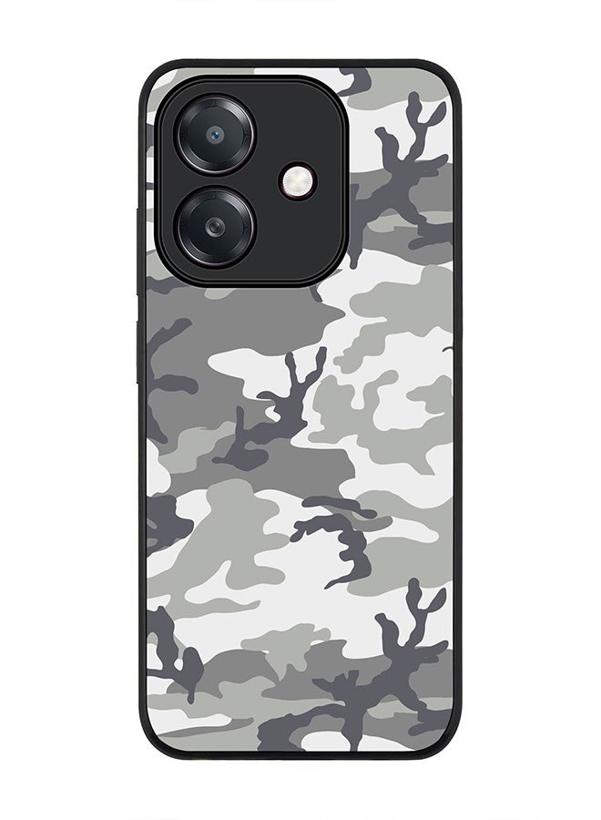 Stylizedd For Oppo A60 5G / A3 5G / A3x 5G Case,Slim fit Camera Protection, Shockproof Thin Phone cover - Artic Camo - Image 1