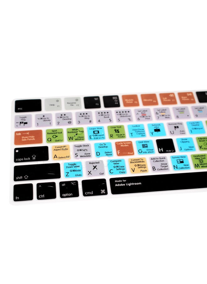 For Bluetooth Function Keys DJ Ps Shortcut Keys Apple Laptop Keyboard Protective Film-Color:final Cut Pro X-Dimensions:US Version Of Bluetooth