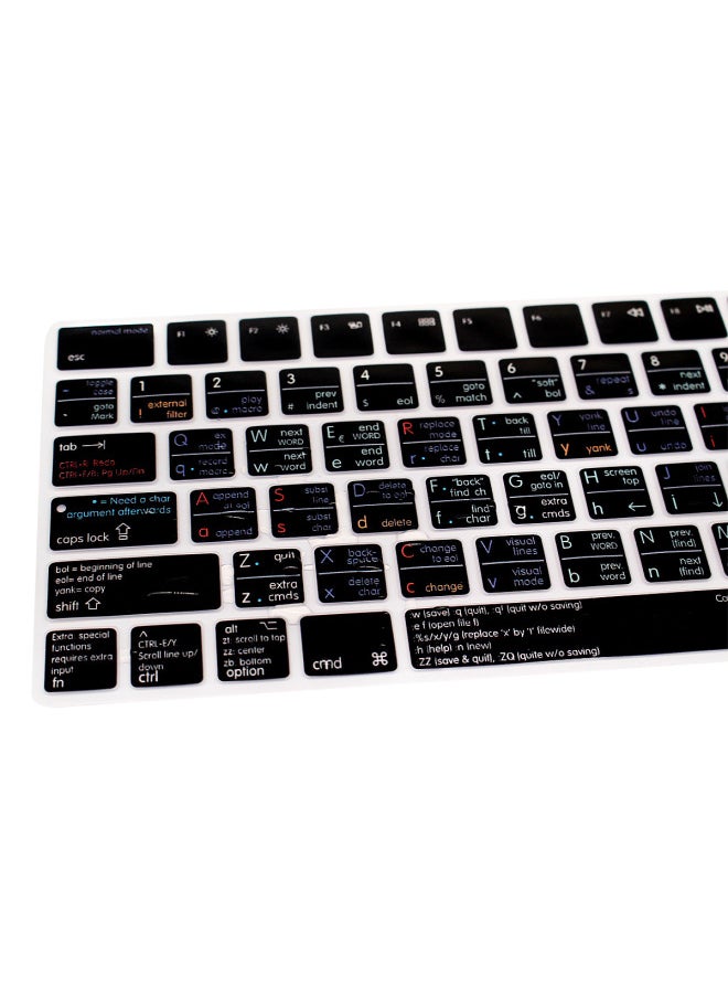 For Bluetooth Function Keys DJ Ps Shortcut Keys Apple Laptop Keyboard Protective Film-Color:final Cut Pro X-Dimensions:US Version Of Bluetooth