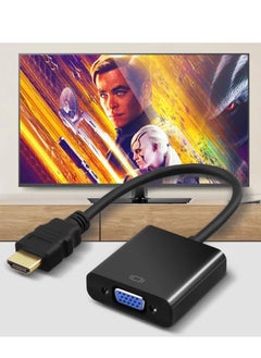 ماركة غير محددة HDMI to VGA HD Video Converter 1080p TV HDTV to VGA Adapter Cable  - Image 2
