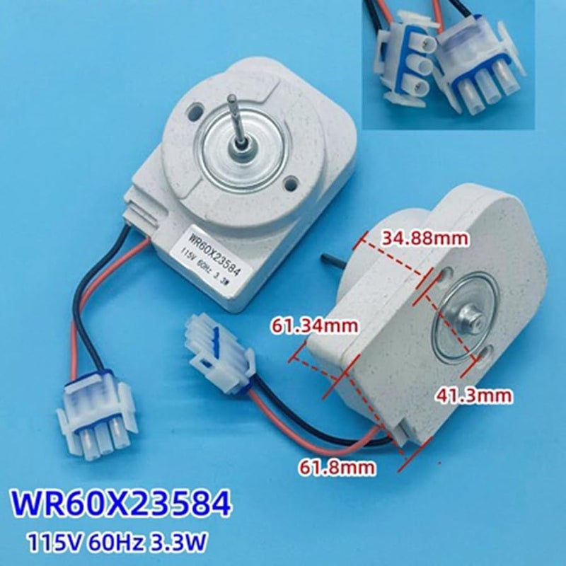 115V Refrigerator Evaporator Fan Motor Replacement Part For WR60X23584 Fridge - Image 4