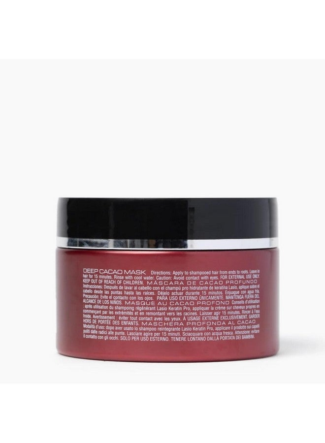 Lasio HYPERSILK Cacao Mask with Keratin, Jojoba, Coconut, and Avocado Oils - Moisture and Repair for Thick, Wavy, Curly, Dry, or Damaged Hair - Restores Strength, Elasticity Shine - 4.23 Fl. Oz. - Image 4
