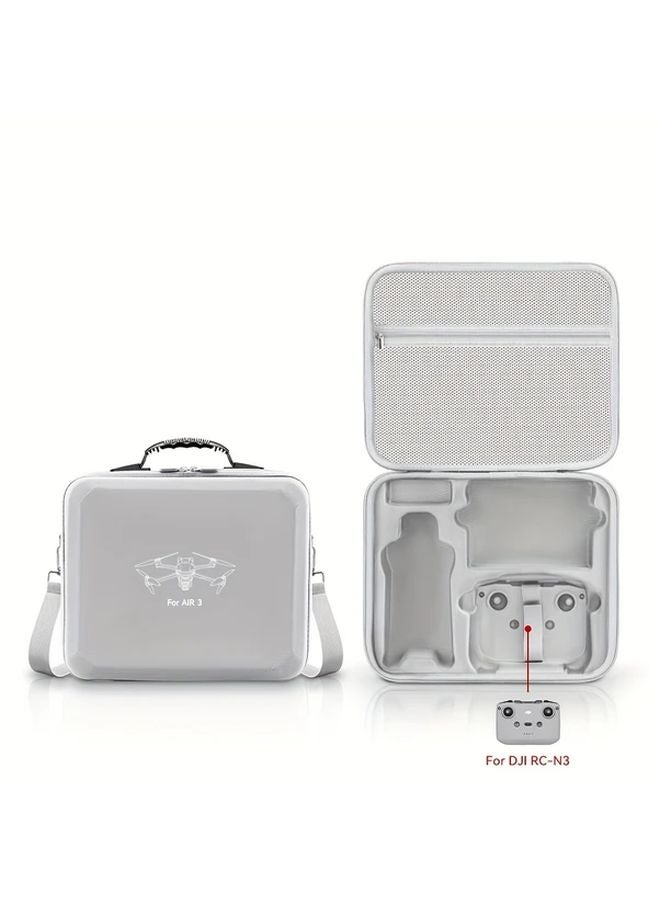 Hard Carrying Case For DJI Air 3 Air 3S Drone Compatible With RC N2 Splash Proof Storage Bag - Image 1