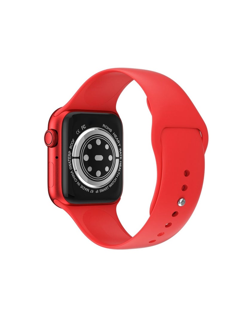 GULFLINK Smart Watch Full touch square screen Silicon Strap Android and IOS System Support - Image 3