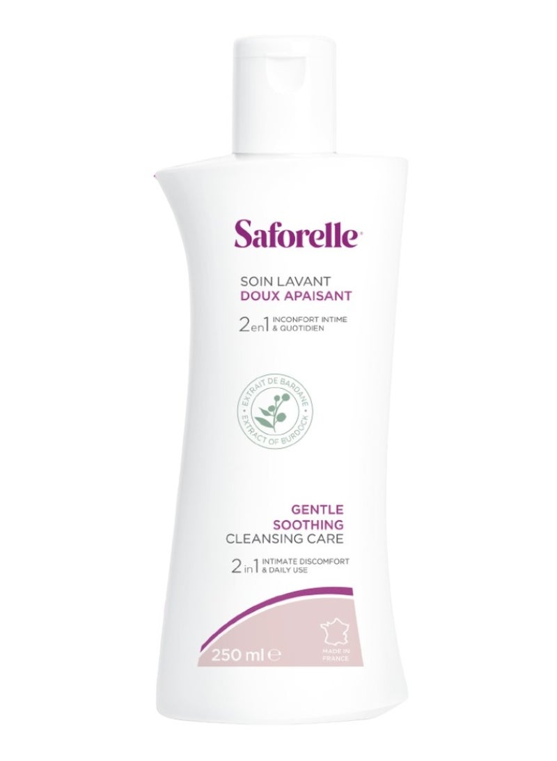 Saforelle Gentle Cleansing Intimate Care Soothes Itchiness and Discomfort 250ml - Image 1