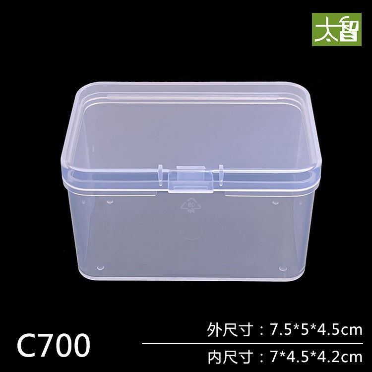 Manufacturers Supply A Large Number Of Various Pp Plastic Box Rectangular, Small Workpiece Box, Storage Box, Plastic Box - Image 1