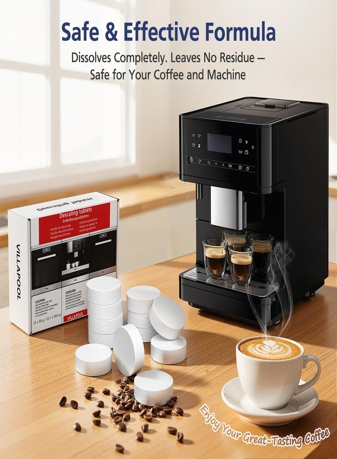 VILLAPOOL 12 Count Descaling Tablets Compatible with Miele Coffee Machines, Steam Ovens, FashionMaster, and Ovens/Ranges with Moisture Plus - Image 4
