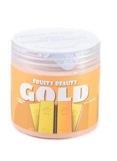 Fruity Beauty Gold Mask Peel-Off Gold Jelly Mask for Face Care – A Skin Care Moisturizing Gel Mask of Spa Set for Men, Women and Adults