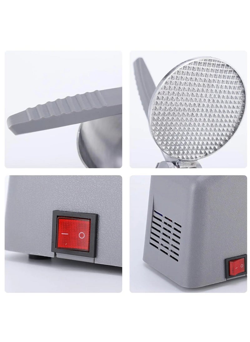 ET-LIFE Ice Shaved Machine, Food-Grade Stainless Steel, Commercial Ice Crusher, Electric Ice Crushers Machine, Safe Efficient, for Home Commercial - Image 5