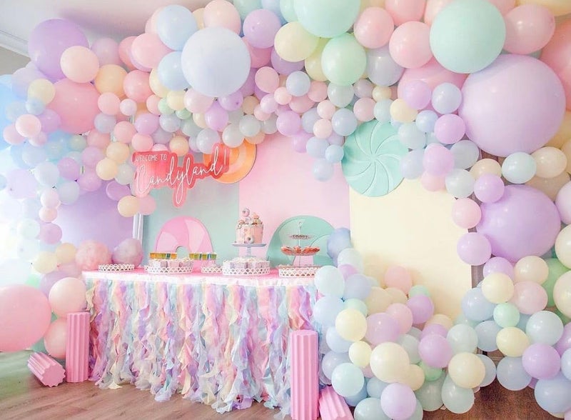 ADOINBY Pastel Rainbow Balloon Arch Kit, 162Pcs Macaron Assorted Colorful Party Balloon Garland Kit for Baby Shower, Wedding, Engagements, Birthday, Gender Reveal, Anniversary, Easter Decorations - Image 5