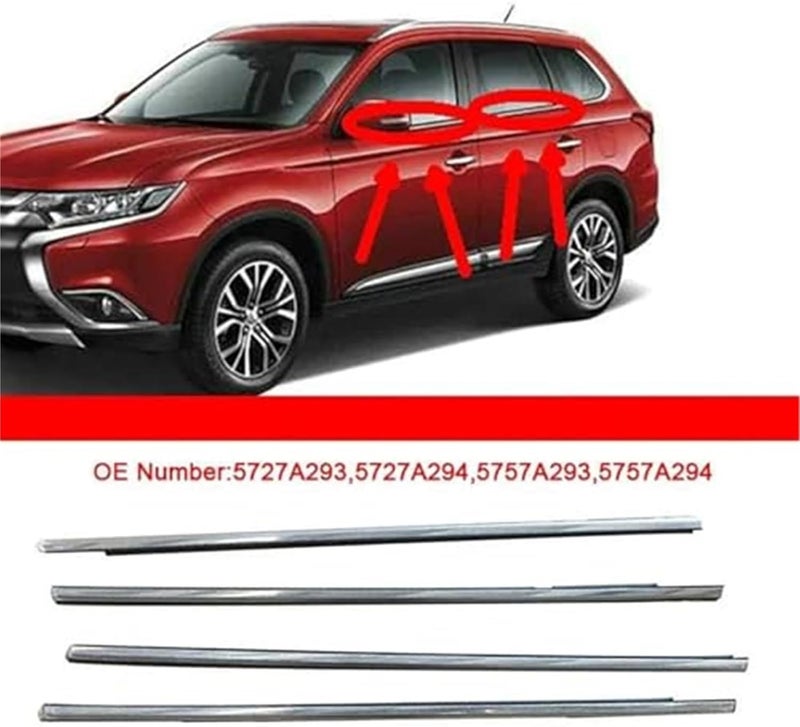 Vuzmode Car Door Seal Strips for Mitsubishi Outlander 2013-2018 - Image 3