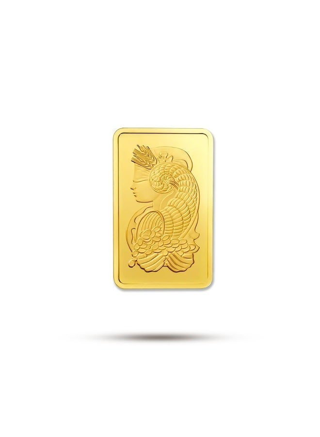بامب سبيكة ذهب "الملكة" (Queen) من PAMP Suisse، وزن أونصة واحدة، عيار 24 قيراط (نقاء 999.9) - Image 4