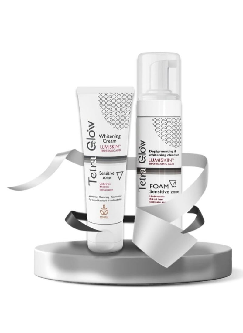 Tetra Glow - Depigmenting & Whitening Gel Cleanser – Gentle & Effective (200ml) - Image 1