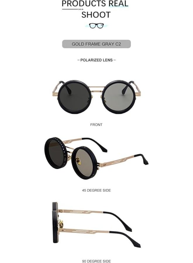 شوداي نظارات شمس خفيفة الوزن بعدسات مستقطبة دائرية قابلة للتعديل بـ9 مستويات تأقلم من شو داي، 1-9 تروس - Image 3