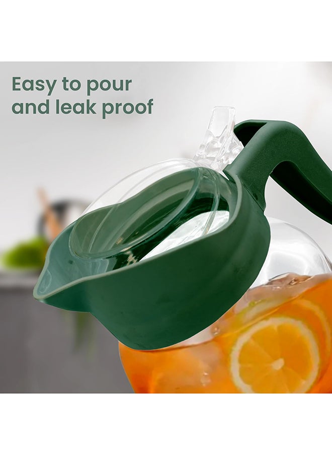 Generic Dery Glass Drinking Water Jug/Pitcher 1500Cc Glass Jug Durable & Lightweight  - Image 5