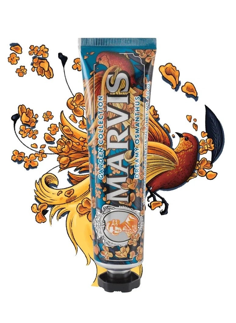 Marvis Dreamy Osmanthus Toothpaste - Garden Collection 75ml. - Image 1