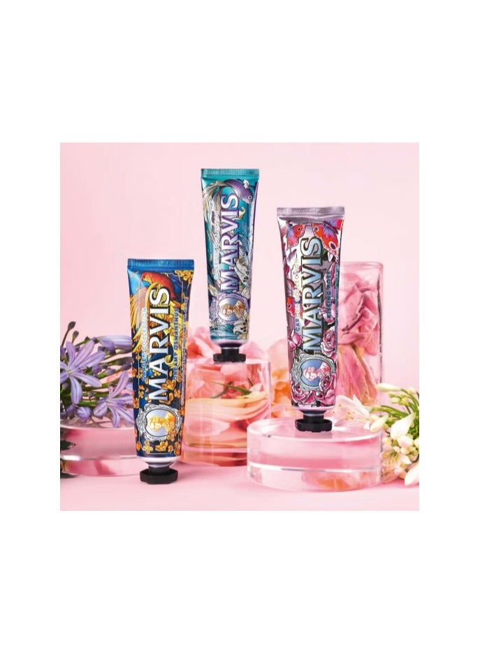 Marvis Dreamy Osmanthus Toothpaste - Garden Collection 75ml. - Image 4