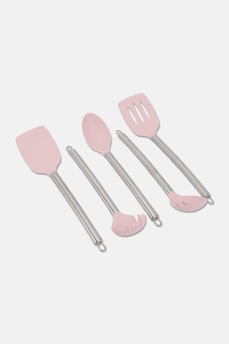 Core Kitchen 5 Pieces Silicone And Stainless Steel Utensil Set - Image 2