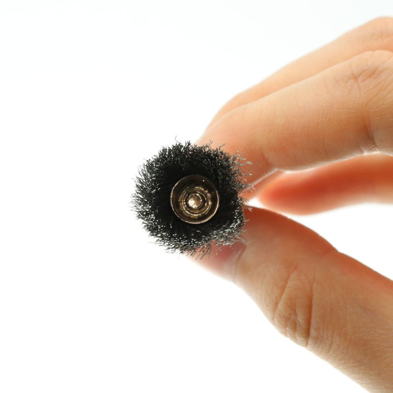 ZZHXSM 15pcs Cup Shape 15mm Stainless Steel Wire Brush Rust Removing and Polishing Brush for Dremel Rotary Tools Accessories - Image 4