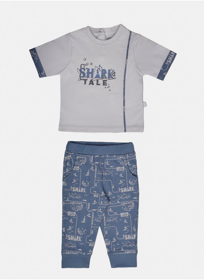 Junior Baby Boys Pajama Set  - Image 1