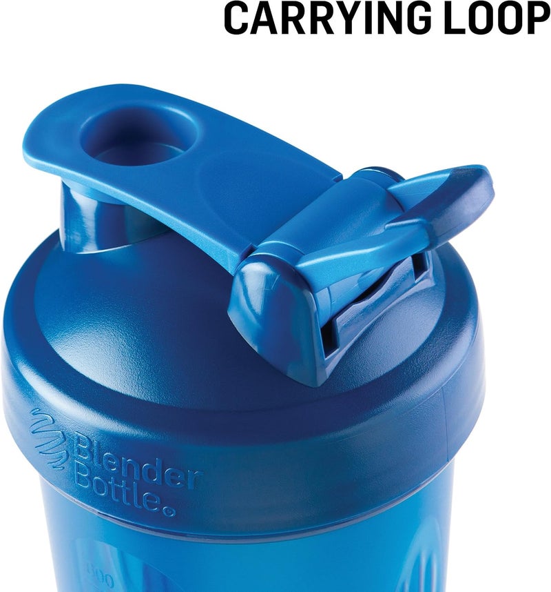 BlenderBottle Blender Bottle Classic Loop Top Shaker Bottle, 28-Ounce 2-Pack, Moss/Moss and Navy/Navy 28oz C02692 - Image 5