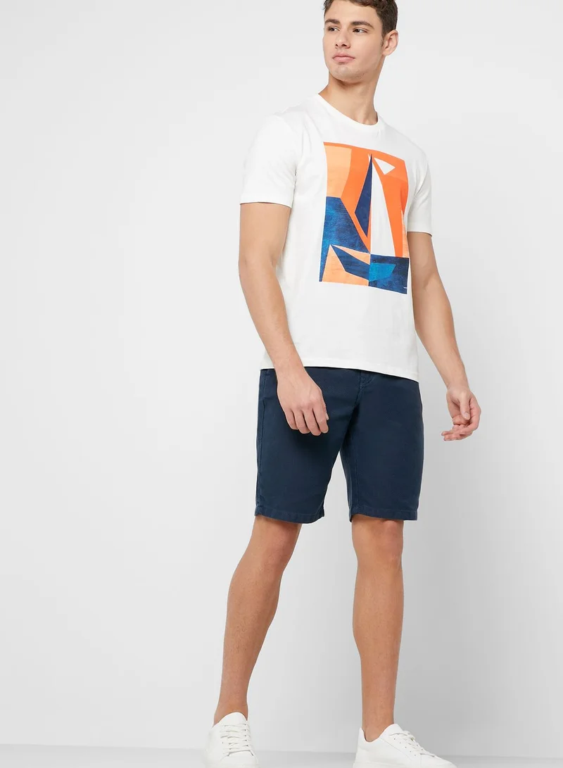 Reserved Sailing Boat Crew Neck T-Shirt