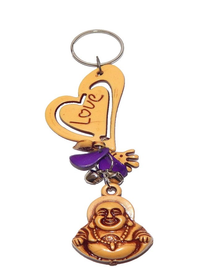NPRC Kubera Love With Bell Key Chain for Car Bike Bags - Image 2
