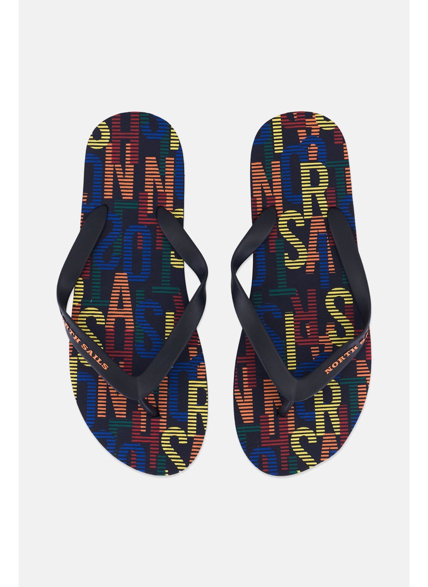 North Sails - Men Slip On Slipper, Navy Combo - Image 1