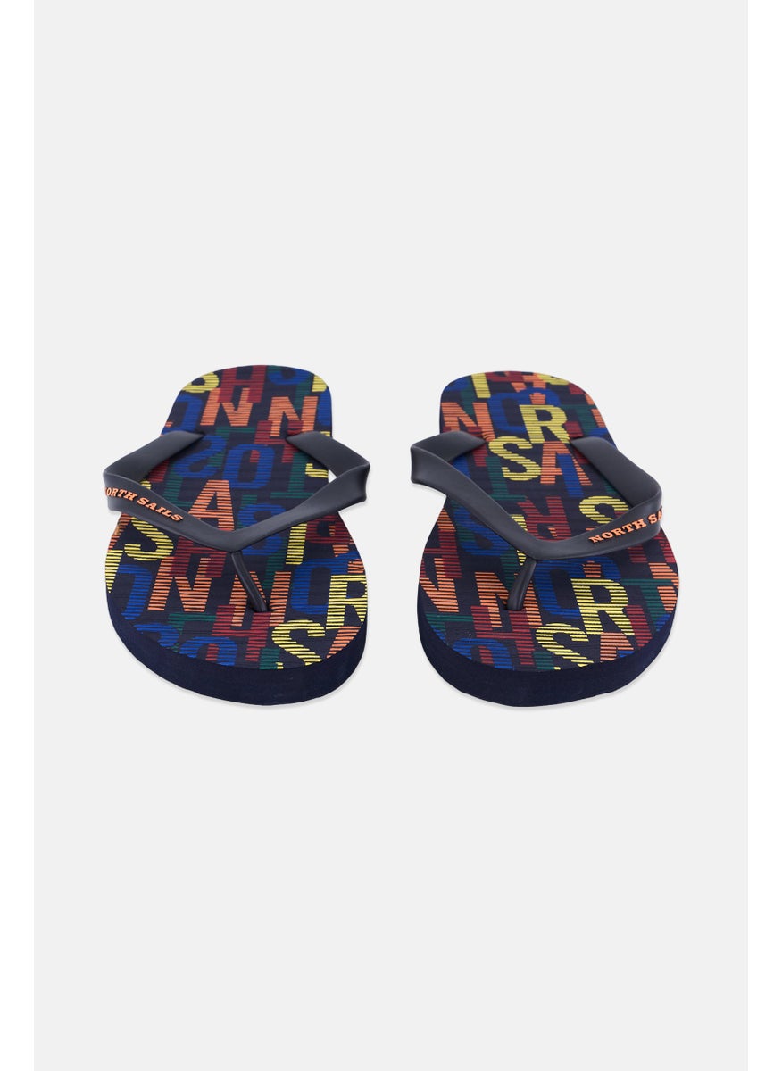 North Sails - Men Slip On Slipper, Navy Combo - Image 1