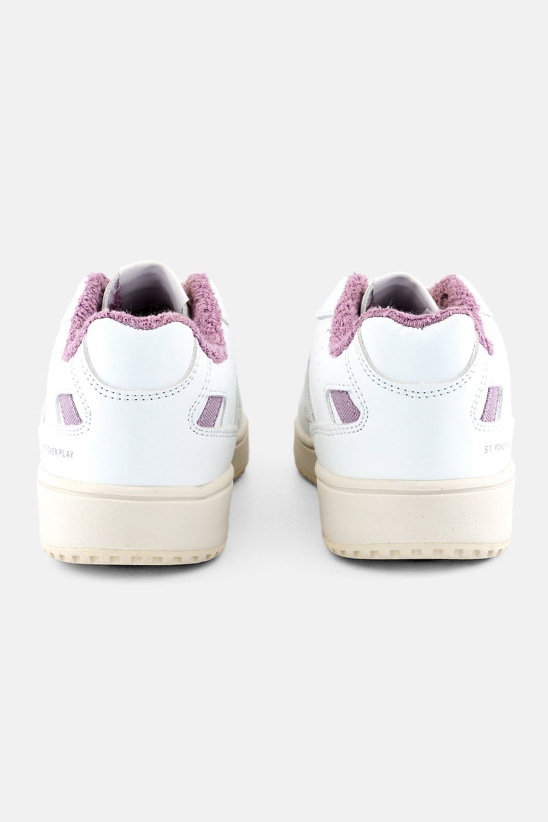 Hummel Kids Boy St Power Play Retro Lace Up Outdoor Shoes, White - Image 2