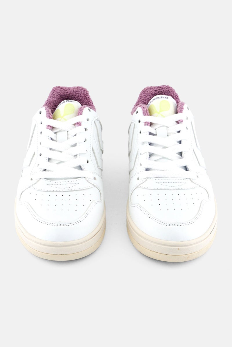 Hummel Kids Boy St Power Play Retro Lace Up Outdoor Shoes, White - Image 4