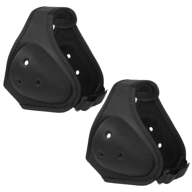 Jerify جيريفي 2 قطع رأس مصارعة للأطفال والشباب واقي أذن قابل للتعديل (أسود) - Image 1