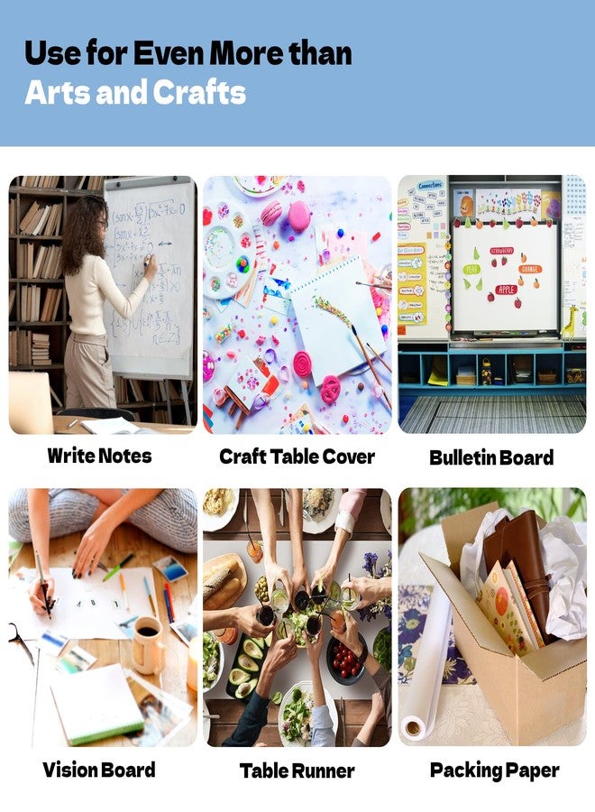 ArtSkills Easel Paper, Roll of Paper for Kids Art, Painting and Drawing, 50 ft, 1-Pack - Image 5